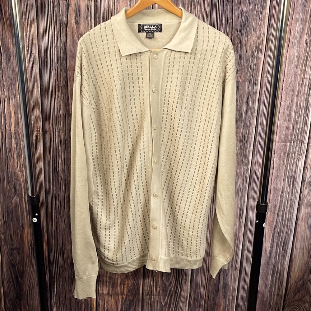 Biella Marco Biella Button down cardigan